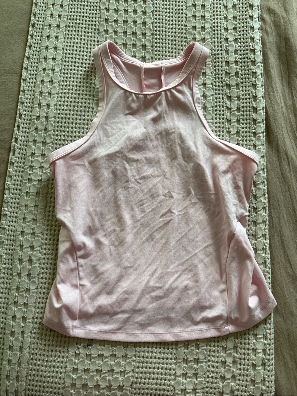 all‎ in motion Pink High-Neck Tank Top Size M